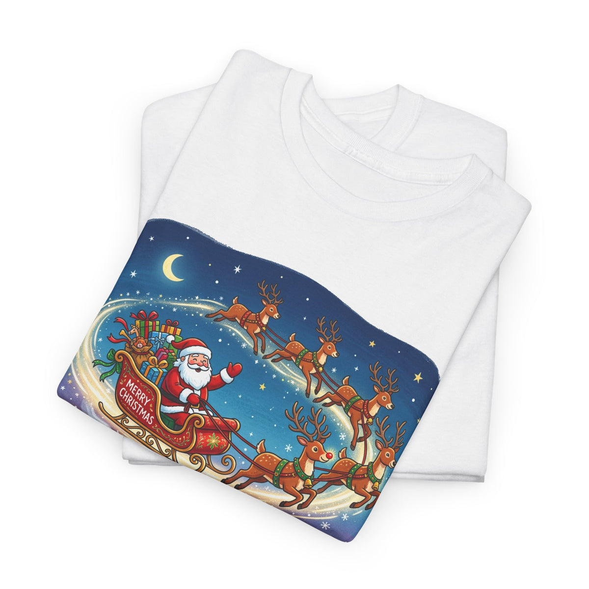 Christmas Santa Sleigh T-Shirt