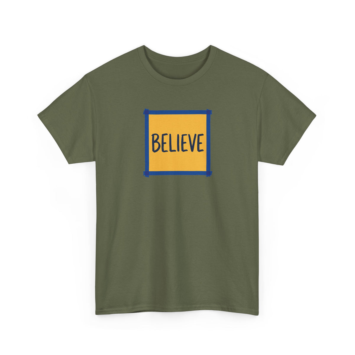 Believe Box T-Shirt — Inspirational Motivational Graphic Tee