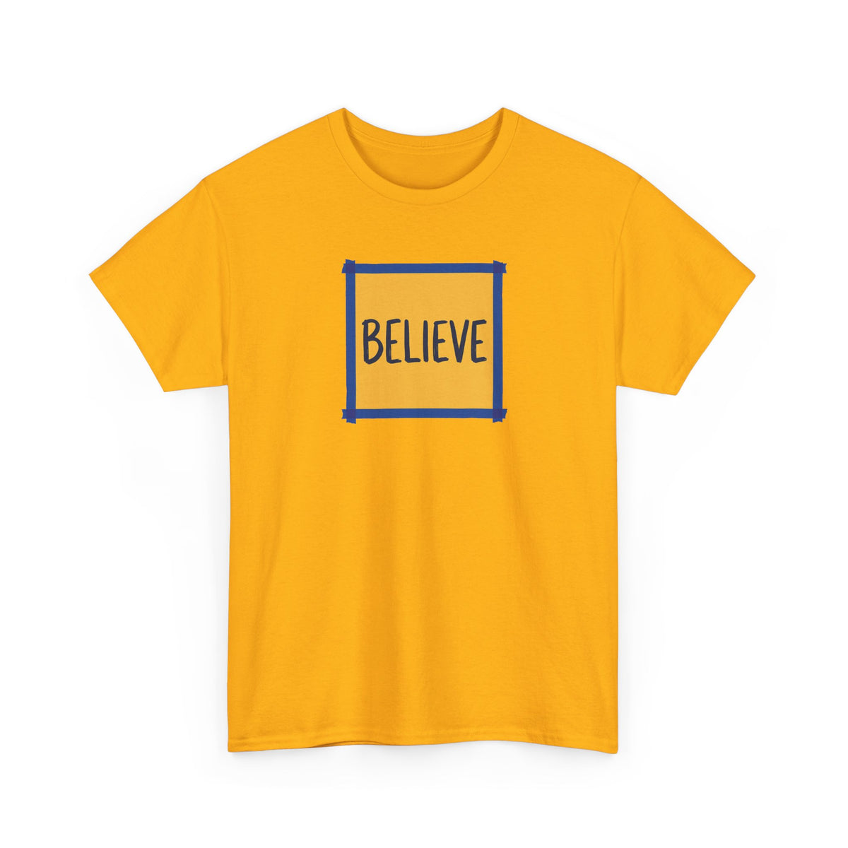 Believe Box T-Shirt — Inspirational Motivational Graphic Tee