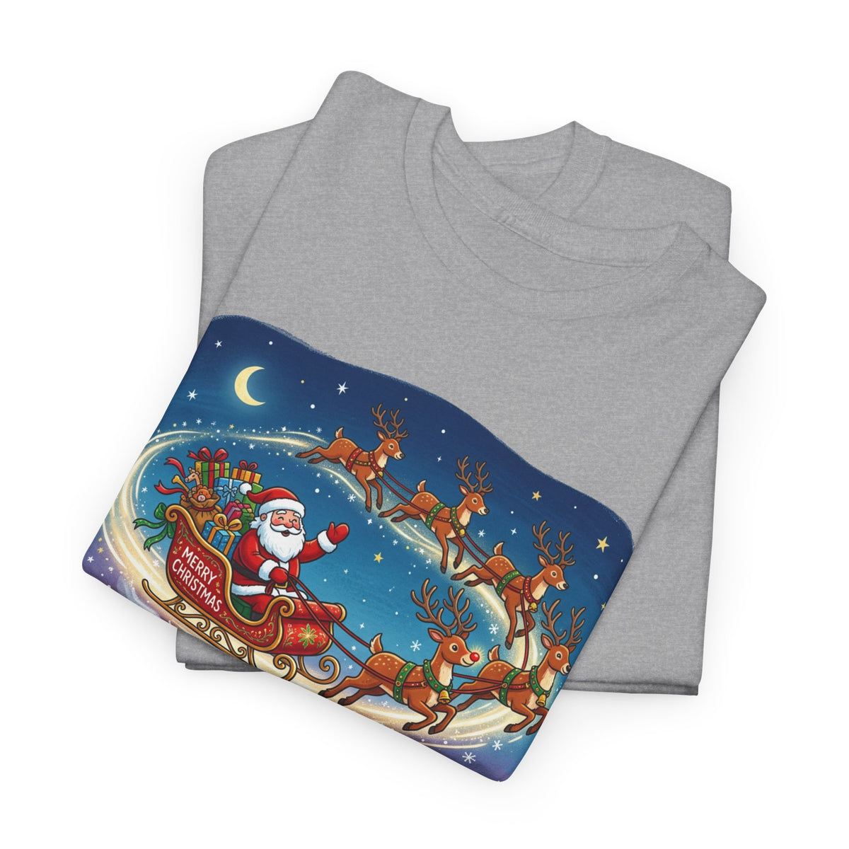 Christmas Santa Sleigh T-Shirt