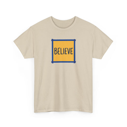Believe Box T-Shirt — Inspirational Motivational Graphic Tee