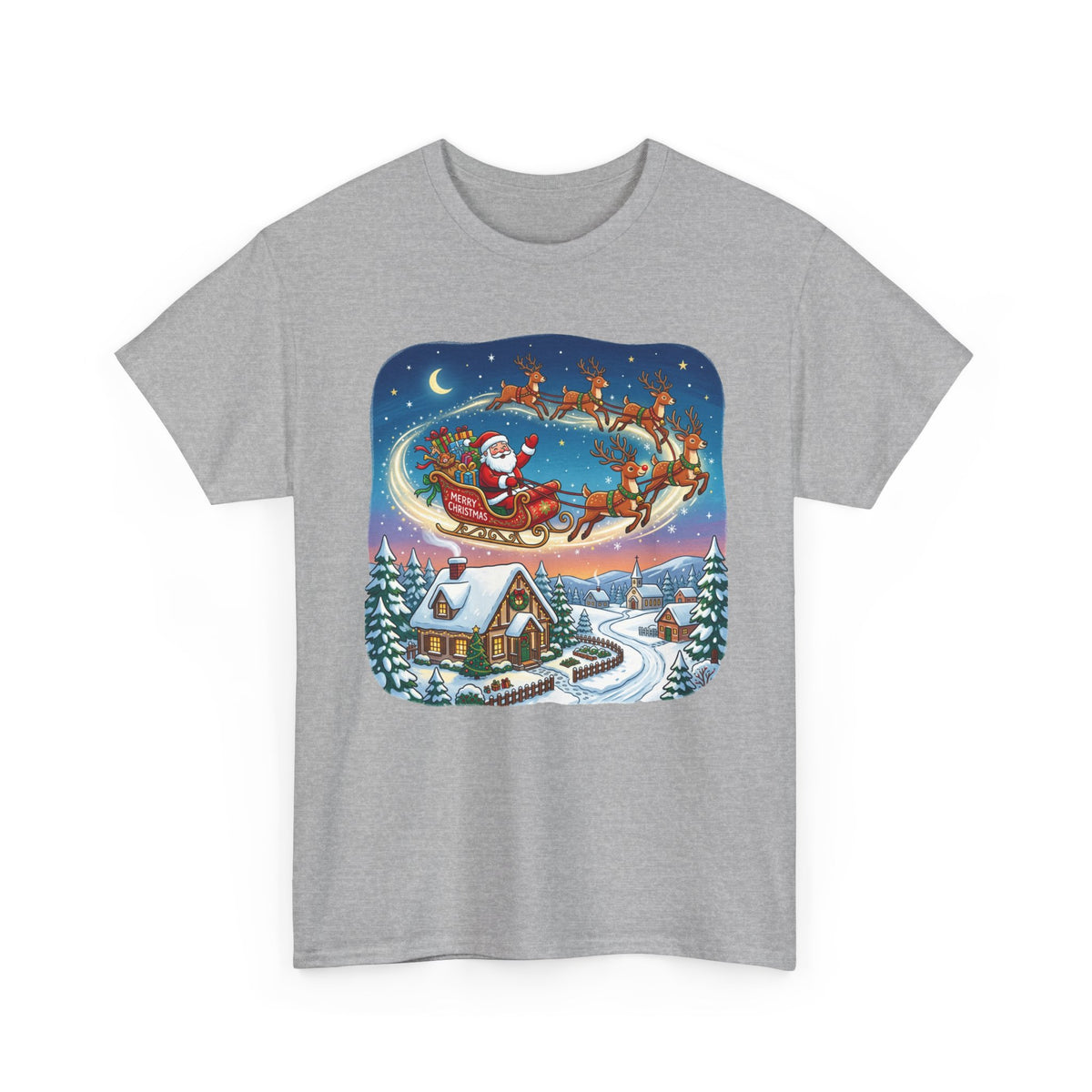 Christmas Santa Sleigh T-Shirt