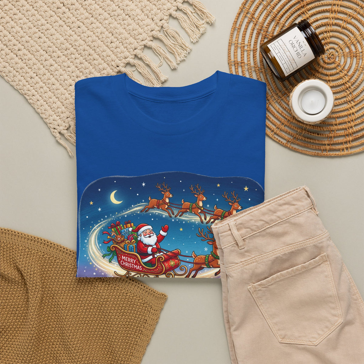 Christmas Santa Sleigh T-Shirt