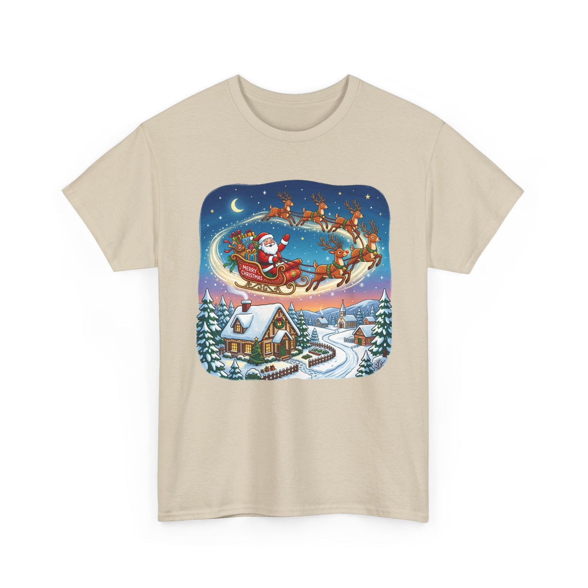 Christmas Santa Sleigh T-Shirt