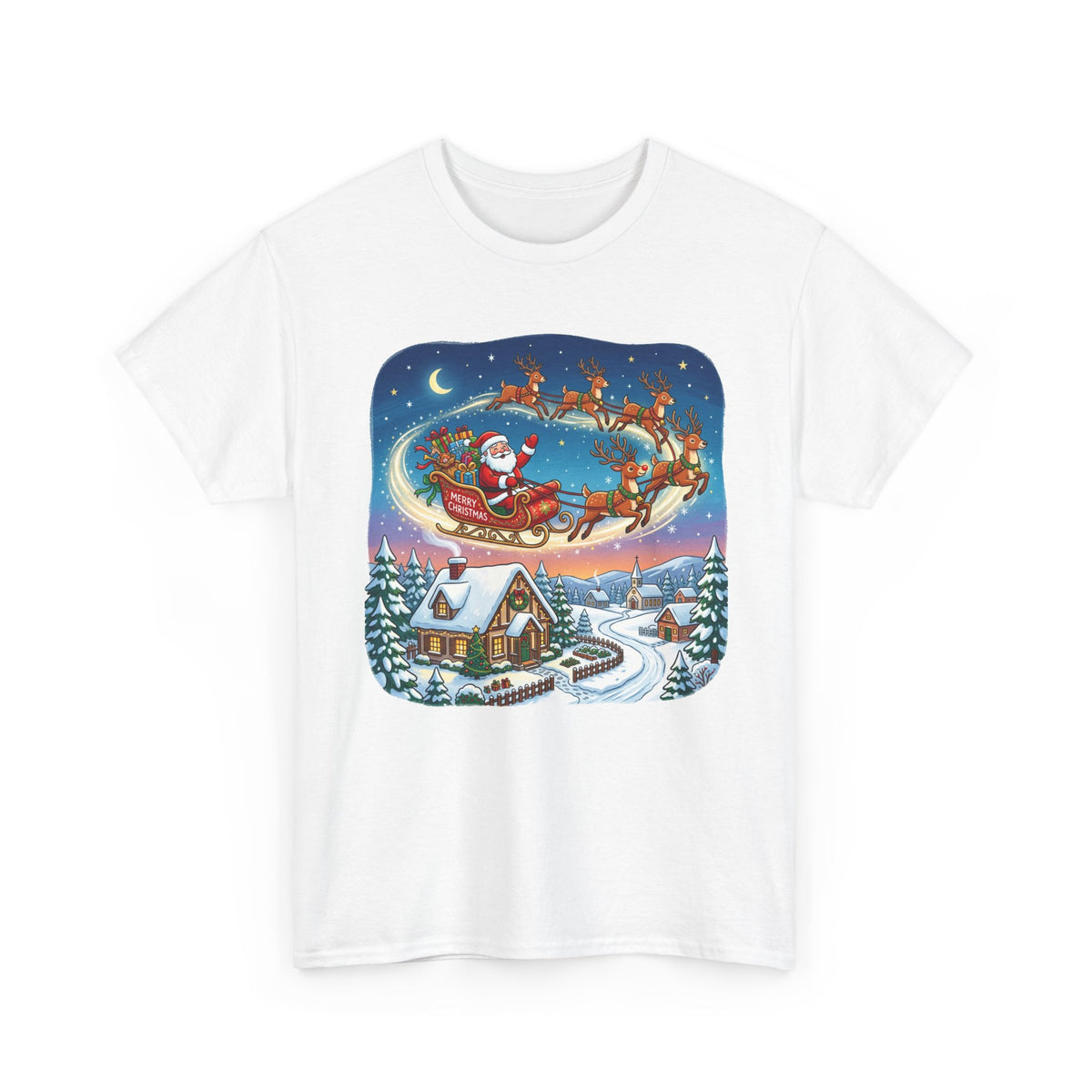 Christmas Santa Sleigh T-Shirt