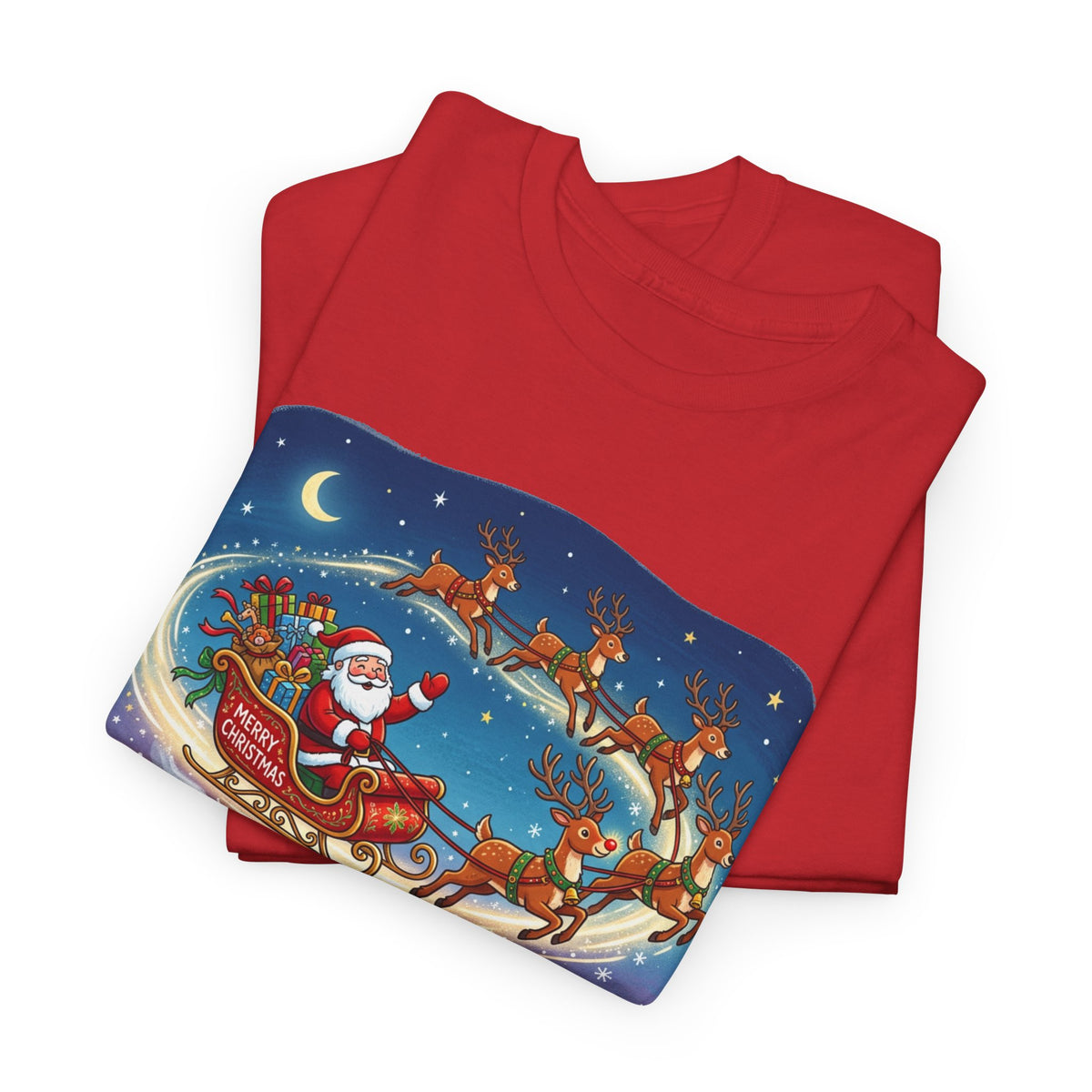 Christmas Santa Sleigh T-Shirt