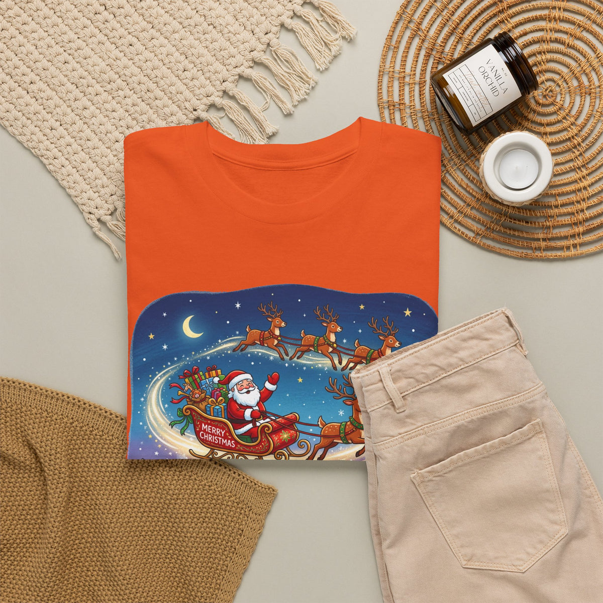 Christmas Santa Sleigh T-Shirt