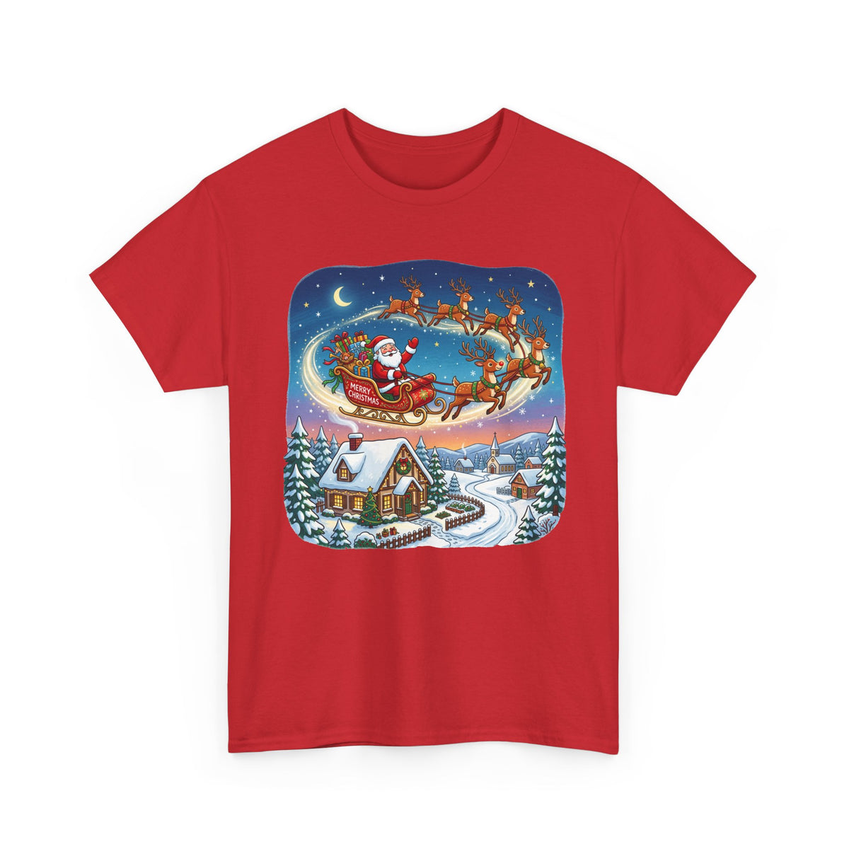 Christmas Santa Sleigh T-Shirt